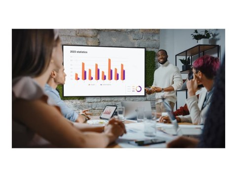 Optoma N3751K - 75" Klasa Przekątnej N-Series wyświetlacz LCD z podświetleniem LED - digital signage / konferencja - 4K UHD (216