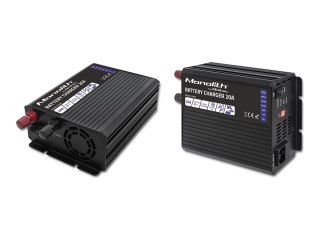 Qoltec Monolith - Ładowarka akumulatorów - AC 180-260 V