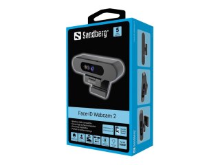 Sandberg Face Scan - Kamerka internetowa - kolor - 2 MP - 1920 x 1080 - 1080p - audio - USB 2.0