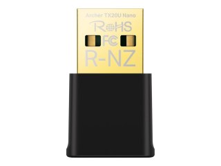 TP-Link Archer TX20U Nano V1 - Adapter sieciowy - USB 2.0 - Wi-Fi 5, Wi-Fi 6