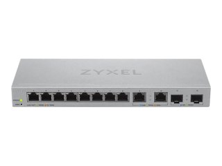 Zyxel XGS1210-12 - V2 - przełącznik - Tak - 8 x 10/100/1000 + 2 x 100/1000/2.5G + 2 x 1 Gigabit / 10 Gigabit SFP+ (uplink) - sta
