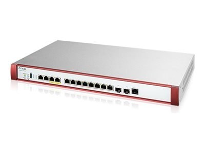 Zyxel ZyWALL USG FLEX 700H - Zapora - z 1 rok Security Bundle - 14 porty - 1GbE, 2.5GbE - zarządzanie w chmurze montowany w stoj
