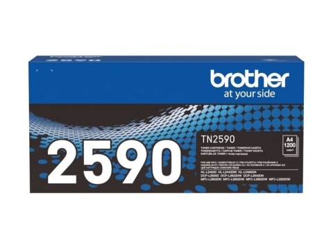 Brother TN2590 - Czarny - oryginał - pudełko - Toner - dla Brother MFC-L2922DW