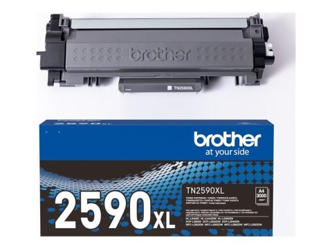 Brother TN2590XL - Czarny - oryginał - pudełko - Toner - dla Brother MFC-L2922DW