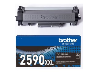 Brother TN2590XXL - Super Wysokie Wyniki - czarny - oryginał - pudełko - Toner - dla Brother MFC-L2922DW