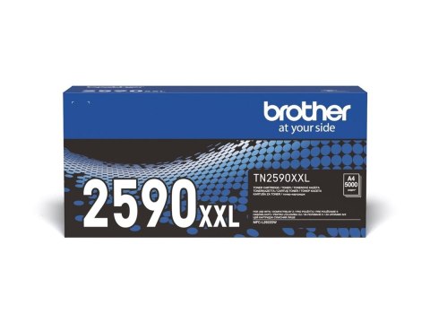 Brother TN2590XXL - Super Wysokie Wyniki - czarny - oryginał - pudełko - Toner - dla Brother MFC-L2922DW