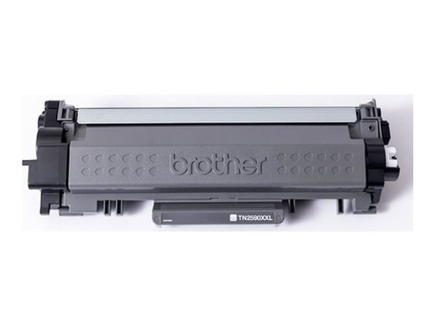 Brother TN2590XXL - Super Wysokie Wyniki - czarny - oryginał - pudełko - Toner - dla Brother MFC-L2922DW