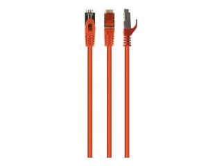 Cablexpert - Kabel krosowy - RJ-45 (M) do RJ-45 (M) - 1.5 m - 6.2 mm - S/FTP - CAT 6a - bezhalogenowe, odlewany, bez wystających