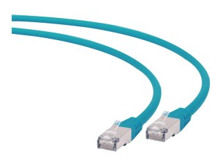 Cablexpert - Kabel krosowy - RJ-45 (M) do RJ-45 (M) - 1.5 m - S/FTP - CAT 6a - bezhalogenowe, odlewany - zielony