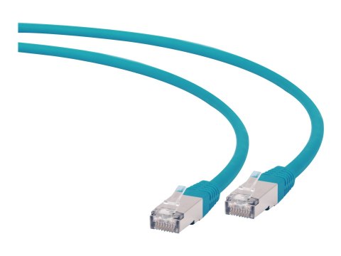 Cablexpert - Kabel krosowy - RJ-45 (M) do RJ-45 (M) - 1.5 m - S/FTP - CAT 6a - bezhalogenowe, odlewany - zielony
