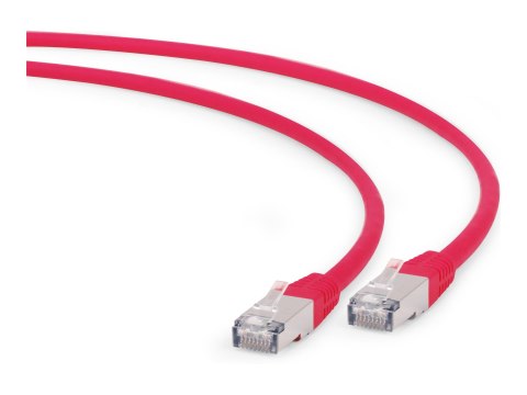 Cablexpert - Kabel krosowy - RJ-45 (M) do RJ-45 (M) - 20 m - 6.2 mm - S/FTP - CAT 6a - bezhalogenowe, odlewany, bez wystających 