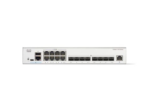 Cisco Catalyst 1300-16XTS - Przełącznik - L3 - smart - 8 x 10GBase-T + 8 x 10 Gigabit SFP+ - montowany w szafie rack