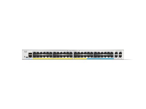 Cisco Catalyst 1300-48MGP-4X - Przełącznik - L3 - Tak - 32 x 10/100/1000 (PoE+) + 16 x 2.5G (PoE+) + 4 x 10 Gigabit SFP+ - monto