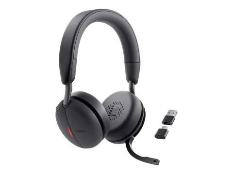 Dell Pro Plus Wireless ANC Headset WL5024 - Słuchawka - nauszne - Bluetooth - bezprzewodowa - redukcja hałasu - Certyfikat Zoom,