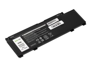 Green Cell - Bateria notebooka (ekwiwalent: Dell 266J9, Dell 0M4GWP) - litowo-polimerowa - 3 ogniwa - 4100 mAh - czarny