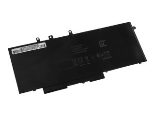 Green Cell - Bateria notebooka (ekwiwalent: Dell 93FTF, Dell GJKNX) - litowo-polimerowa - 4 ogniwa - 6000 mAh - czarny