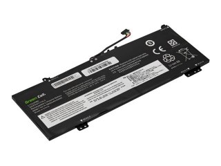 Green Cell - Bateria notebooka (ekwiwalent: Lenovo L17C4PB2, Lenovo L17M4PB0, Lenovo L17M4PB2) - litowo-polimerowa - 4 ogniwa - 