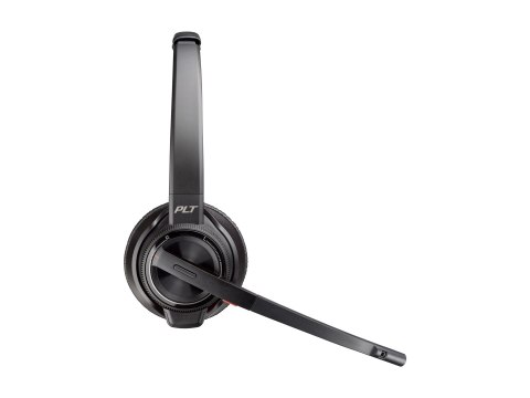HP Poly Savi 8220 - Savi 8200 series - słuchawka - nauszne - DECT / Bluetooth - bezprzewodowa - adapter USB-A za pośr. Bluetooth