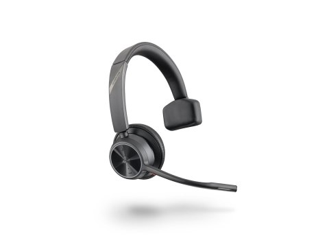 HP Poly Voyager 4310 - Słuchawka - nauszne - Bluetooth - bezprzewodowa, przewodowa - USB-A - czarny - Certyfikat Microsoft Teams