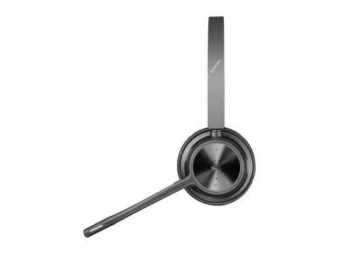 HP Poly Voyager 4320-M - Słuchawka - nauszne - Bluetooth - bezprzewodowa, przewodowa - adapter USB-A za pośr. Bluetooth - czarny