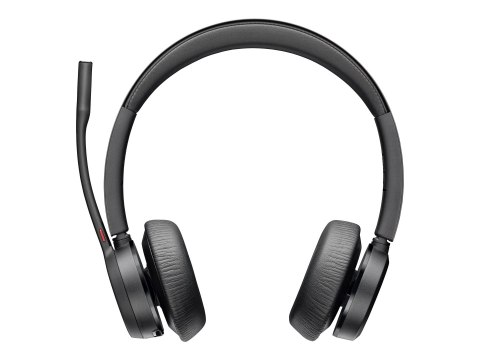 HP Poly Voyager 4320 - Słuchawka - nauszne - Bluetooth - bezprzewodowa - czarny - Certyfikat Microsoft Teams, Certyfikat Zoom