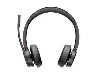 HP Poly Voyager 4320 - Voyager 4300 series - słuchawka - nauszne - Bluetooth - bezprzewodowa, przewodowa - USB-C - czarny - Cert