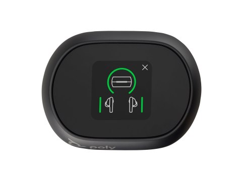 HP Poly Voyager Free 60+ - Słuchawki w pełni bezprzewodowe z mikrofonem - douszne - Bluetooth - redukcja hałasu - USB-C za pośr.
