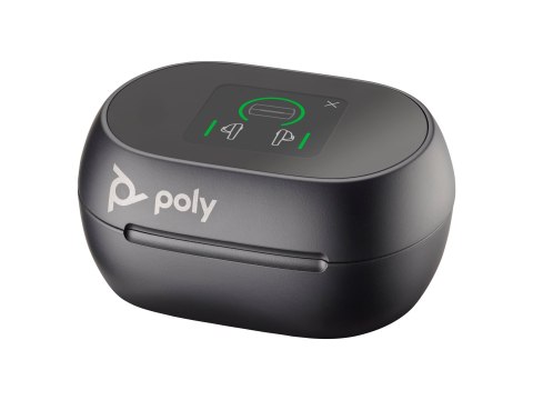 HP Poly Voyager Free 60+ - Słuchawki w pełni bezprzewodowe z mikrofonem - douszne - Bluetooth - redukcja hałasu - USB-C za pośr.