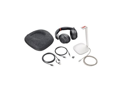 HP Poly Voyager Surround 85 - Voyager Surround 80 series - słuchawka - pełna wielkość - Bluetooth - bezprzewodowa - redukcja hał