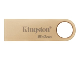 Kingston DataTraveler SE9 G3 - Pendrive USB - 64 GB - USB 3.2 Gen 1 - złoty