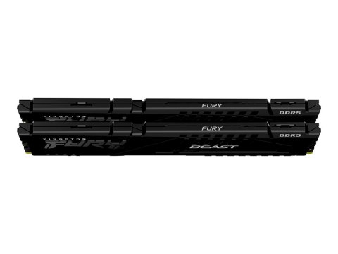Kingston FURY Beast - DDR5 - zestaw - 64 GB: 2 x 32 GB - DIMM 288-pin - 6000 MT/s / PC5-48000 - CL30 - 1.4 V - niebuforowana - o