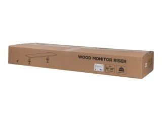 LogiLink - Podstawka pod monitor - 1000 mm długości, do monitorów 13-32" - do montażu na biurku - czarny