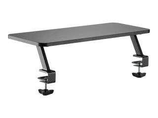 LogiLink - Stojak - riser - dla monitor - 650 mm długości - stal, płyta wiórowa, plastik - czarny - rozmiar ekranu: 13"-32"