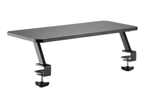 LogiLink - Stojak - riser - dla monitor - 650 mm długości - stal, płyta wiórowa, plastik - czarny - rozmiar ekranu: 13"-32"
