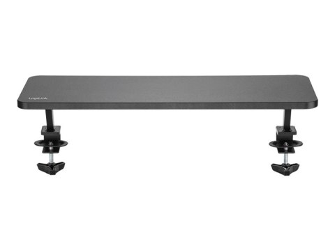 LogiLink - Stojak - riser - dla monitor - 650 mm długości - stal, płyta wiórowa, plastik - czarny - rozmiar ekranu: 13"-32"