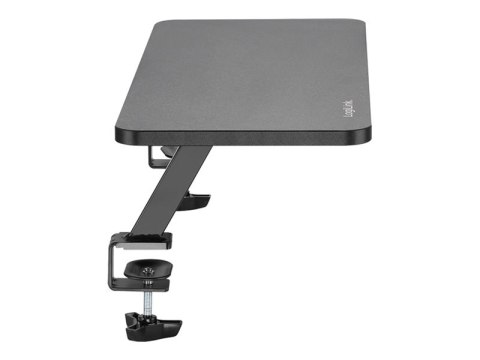 LogiLink - Stojak - riser - dla monitor - 650 mm długości - stal, płyta wiórowa, plastik - czarny - rozmiar ekranu: 13"-32"