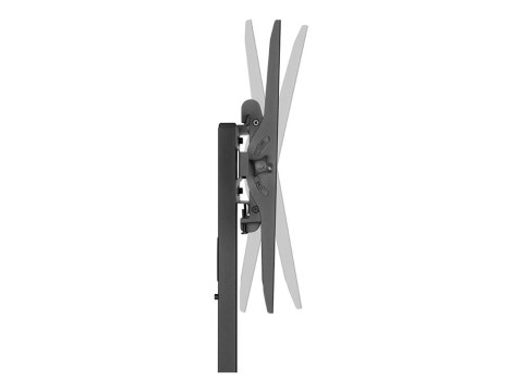 LogiLink - Wózek - dla TV / monitor - regulacja wysokości - plastik, stal - czarny - rozmiar ekranu: 32"-55"