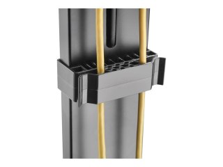 LogiLink - Zestaw do montażu (montaż nabiurku) - dla wyświetlacz LCD / zakrzywiony wyświetlacz LCD - maks. 8 kg - plastik, alumi