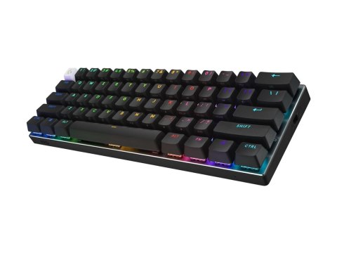Logitech G PRO X 60 - Klawiatura - gaming - 60% - TKL - podświetlenie - bezprzewodowa - 2.4 GHz, Bluetooth - QWERTY - Międzynaro