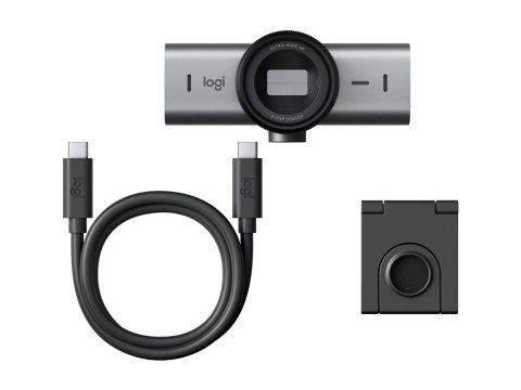 Logitech Master Series MX Brio - Kamera do strumieniowania na żywo - kolor - 8,5 MP - 3840 x 2160 - 4K, 1080p - audio - USB-C