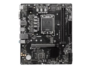 MSI PRO H610M-E - Płyta główna - ATX micro - Gniazdo LGA1700 - H610 Chipset - USB 3.2 Gen 1 - Gigabit LAN - wbudowana karta graf