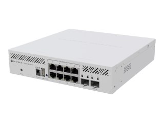 MikroTik CRS310-8G+2S+IN - Przełącznik - L3 - 8 x 2.5GBase-T + 2 x 10 Gigabit SFP+ - stacjonarny, montowany w szafie rack