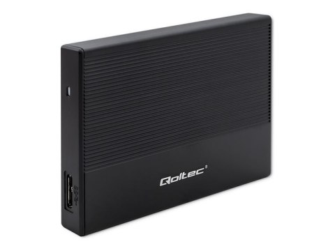 Qoltec - Obudowa pamięci - 2.5" - SATA 6Gb/s - USB 3.0 - czarny
