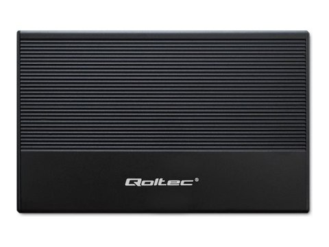Qoltec - Obudowa pamięci - 2.5" - SATA 6Gb/s - USB 3.0 - czarny