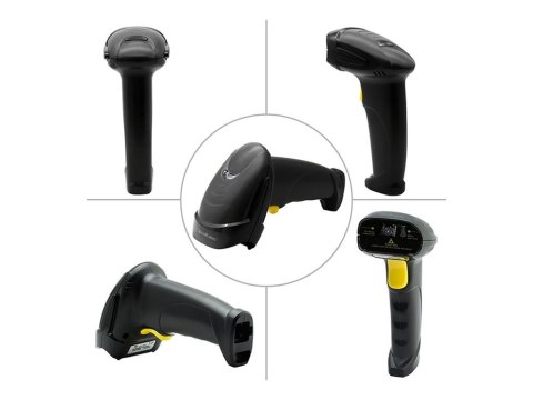 Qoltec - Skaner kodów paskowych - podręczna - 200 skan / sek. decoded - USB