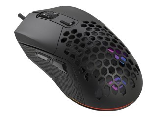 Sandberg FlexCover 6D - Mysz - optyczna - 6 przyciski - przewodowa - USB - pudełko z zawieszką