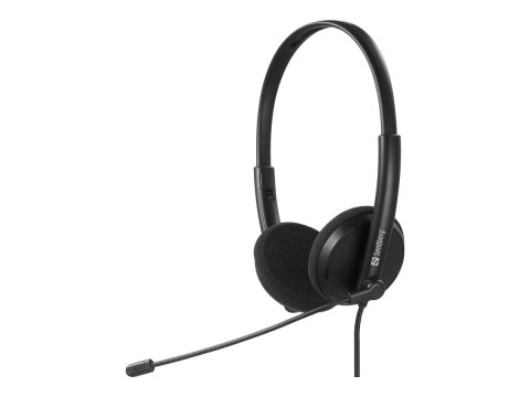 Sandberg - Słuchawka - nauszne - przewodowa - USB-C