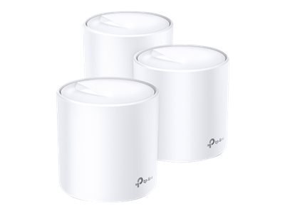 TP-Link Deco X20 - System Wi-Fi - (3 routery) 1GbE - Wi-Fi 6 - Dwuzakresowy