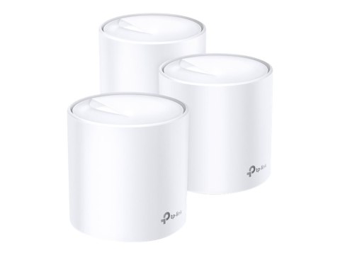 TP-Link Deco X20 - System Wi-Fi - (3 routery) 1GbE - Wi-Fi 6 - Dwuzakresowy