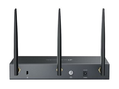 TP-Link Omada ER706W V1 - Router bezprzewodowy przełącznik 4-portowy - 1GbE - porty WAN: 6 - Wi-Fi 6 - Dwuzakresowy - montowany 